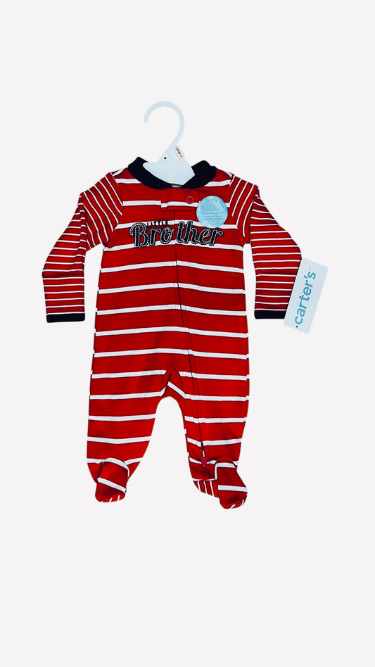 Carter's Preemie Baby Clothes - Little Brother Frogsuit