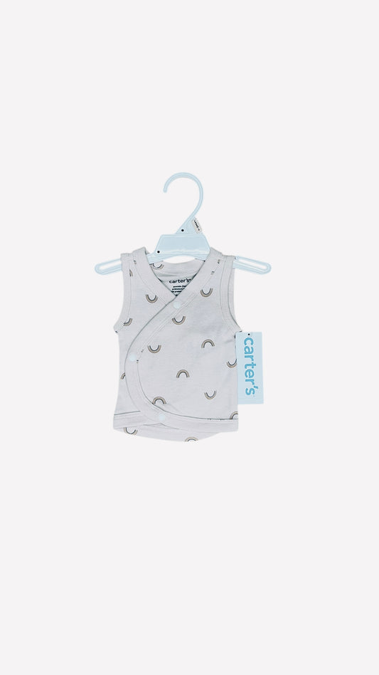 Carter's Preemie Baby Clothes - Rainbow Sleeveless Top