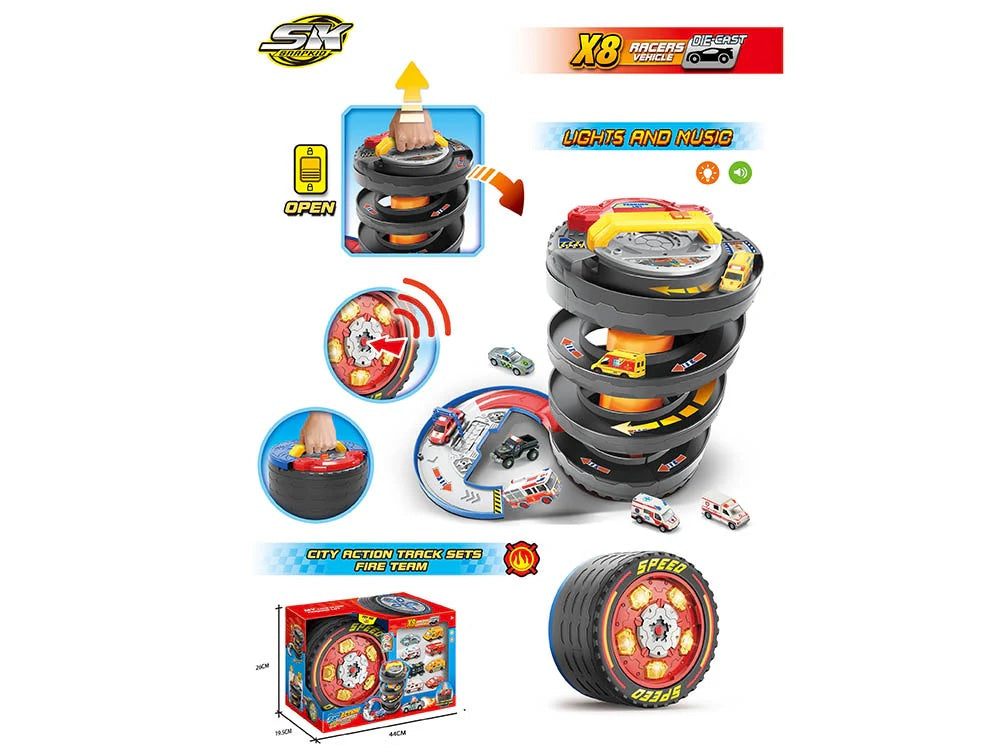 City Action Track Set - Fire Team