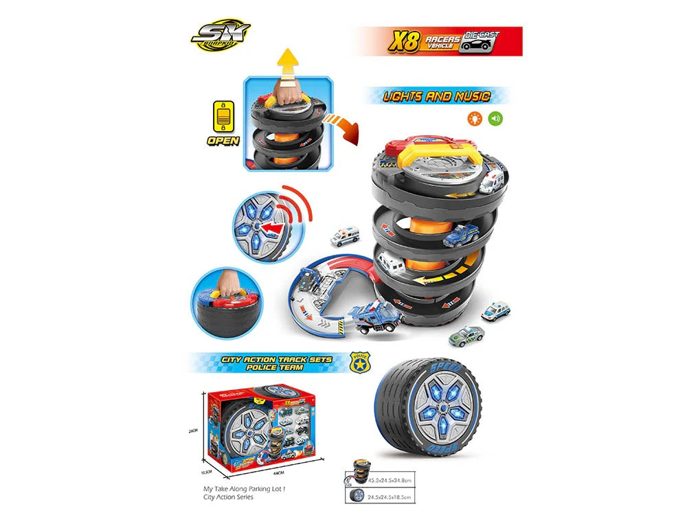 City Action Track Set - Police Team