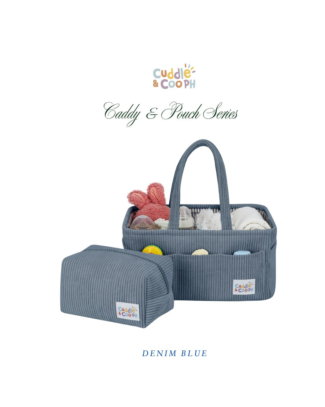 Cuddle and Coo Pouch and Caddy Set