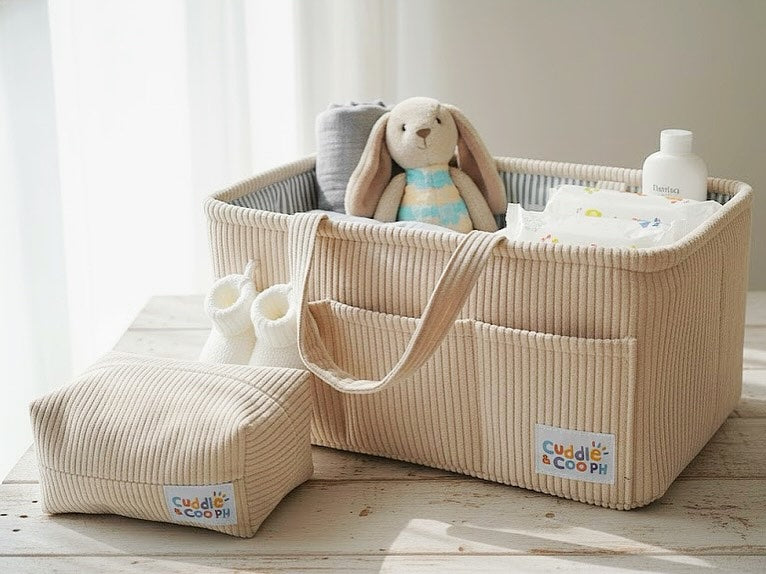 Cuddle and Coo Pouch and Caddy Set