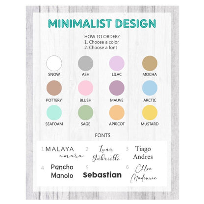 The Designery PH Baby Milestone Book - Minimalist (Pre-order)