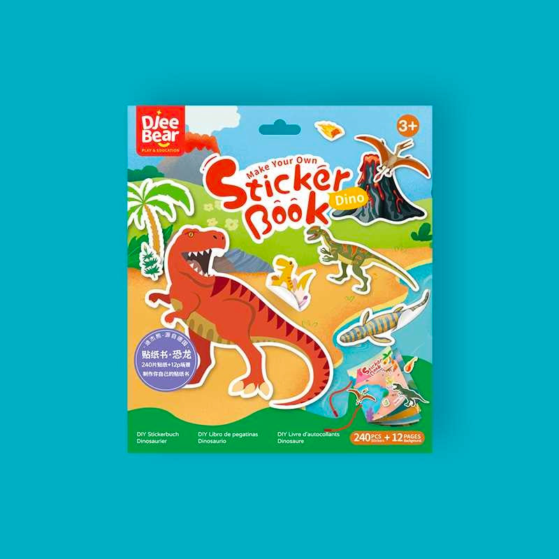 Djee Bear Make Your Own Sticker Book – The Parenting Emporium