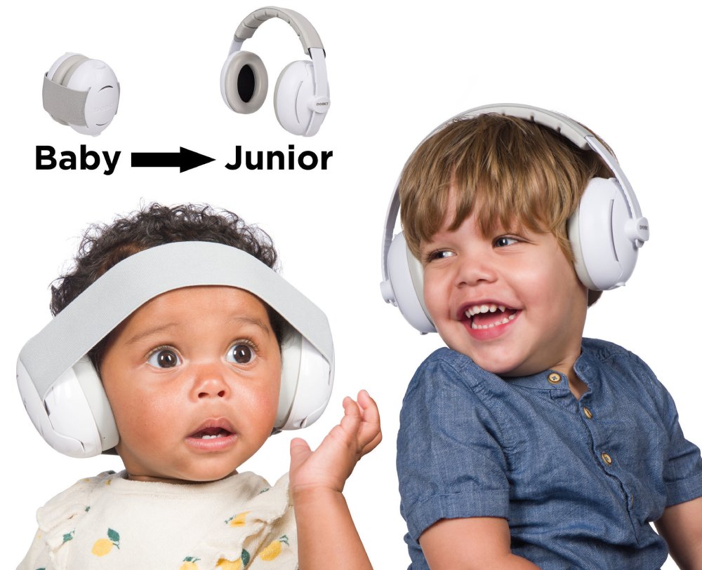 Dooky Ear Protection 2-in-1 Baby and Toddler (Earmuff)