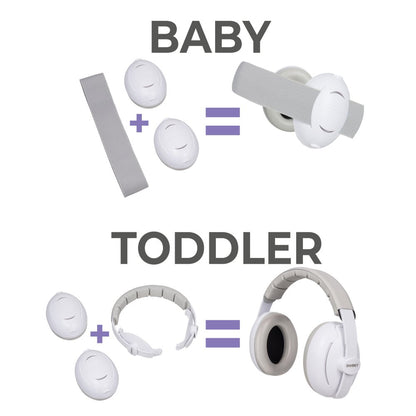 Dooky Ear Protection 2-in-1 Baby and Toddler (Earmuff)