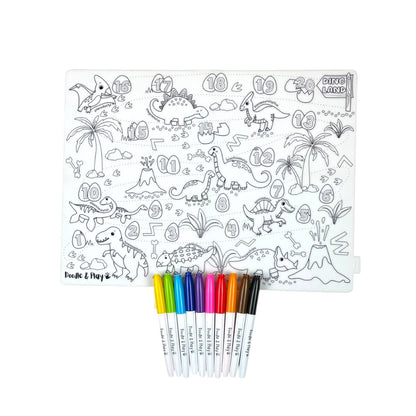Doodle and Play Large Reusable Coloring Mat