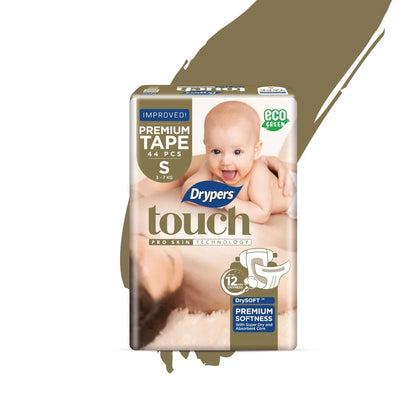 Drypers Touch Tape Diapers