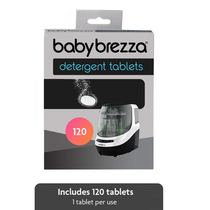 Baby Brezza Detergent Tablets for Baby Bottle Washer Pro (120 tablets)