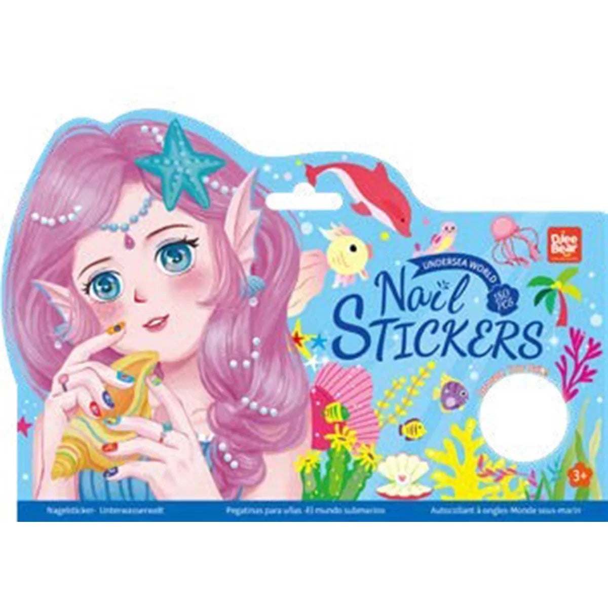 Djee Bear Nail Stickers - Undersea World