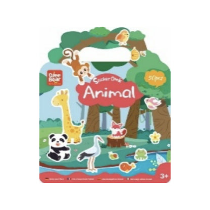 Djee Bear Sticker Book - Animal