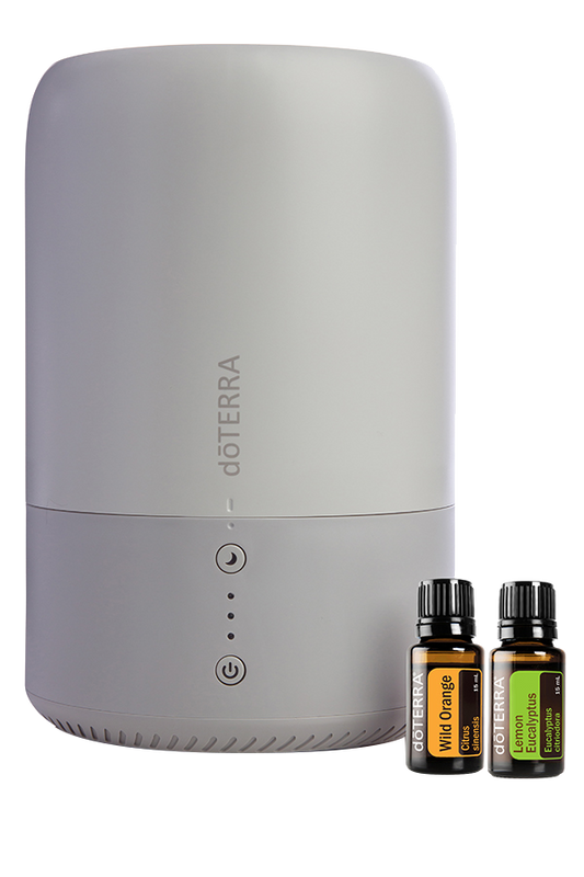Doterra Dawn Aroma Humidifier (with free Lemon Eucalyptus and Wild Orange)