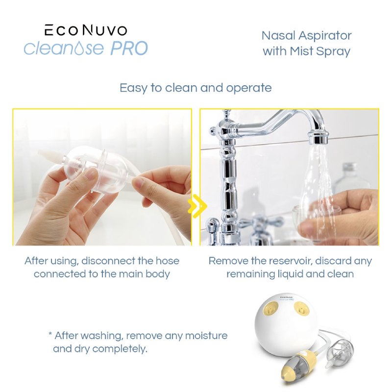 Econuvo Cleanose Pro Electric Nasal Aspirator