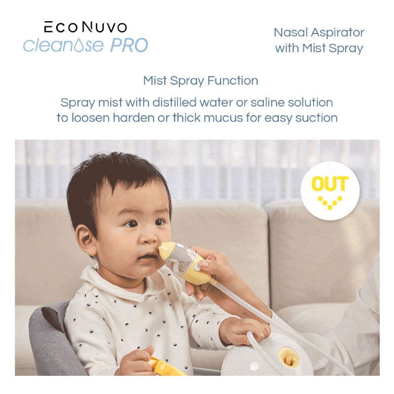 Econuvo Cleanose Pro Electric Nasal Aspirator