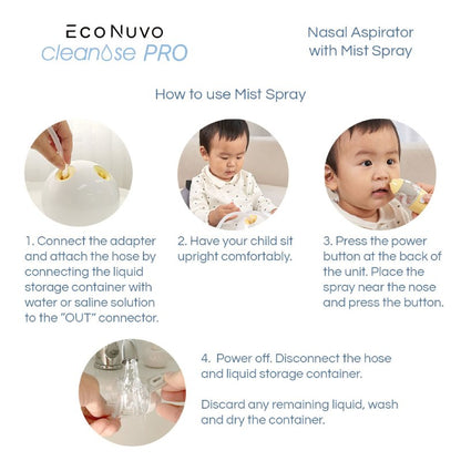 Econuvo Cleanose Pro Electric Nasal Aspirator