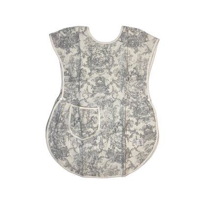 Emong Toile de Jouy Mom Bib Apron