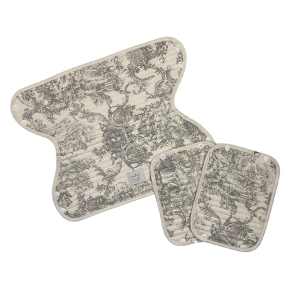 Emong Toile de Jouy Teething Pad