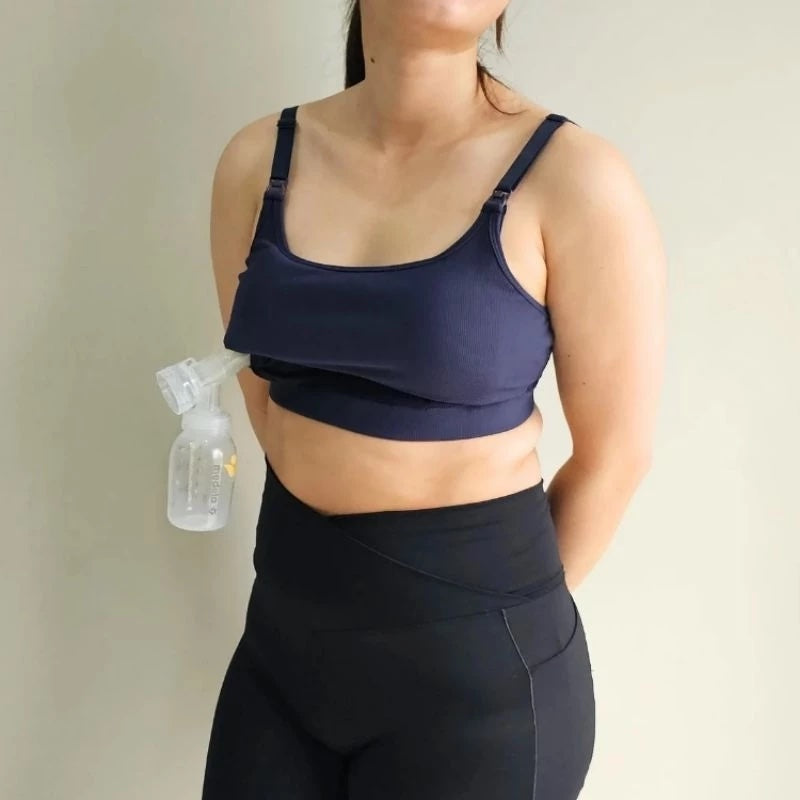 Elation Nursing and Hands-free Pumping Scoop Bra