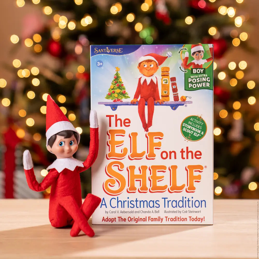 The Elf on the Shelf - A Christmas Tradition with Poseable Elf
