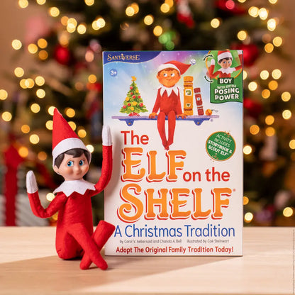 The Elf on the Shelf - A Christmas Tradition with Poseable Elf