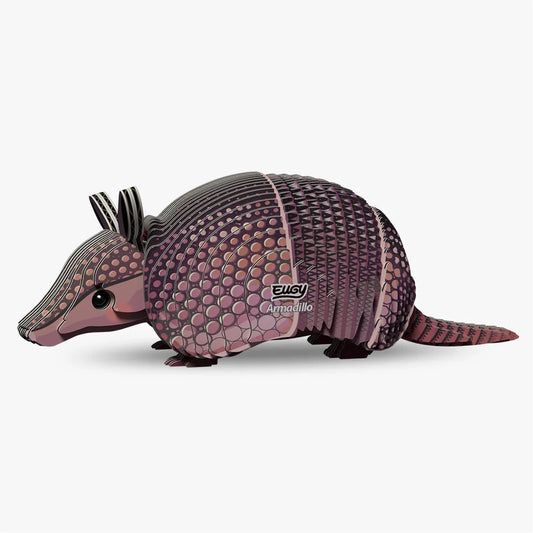 Eugy 3D Cardboard Model Kit - Armadillo