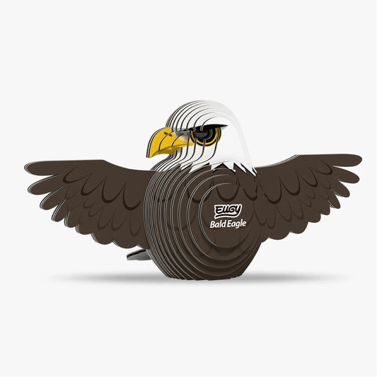 Eugy 3D Cardboard Model Kit - Bald Eagle