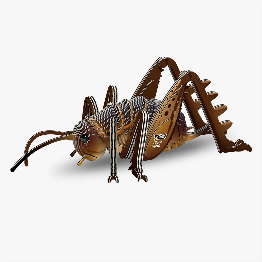 Eugy 3D Cardboard Model Kit - Giant Weta