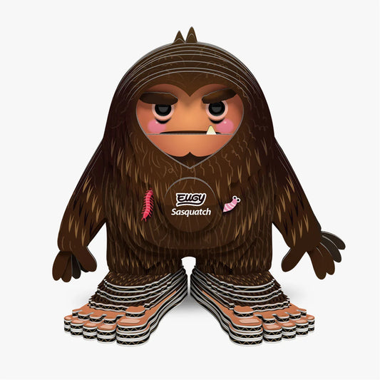Eugy 3D Cardboard Model Kit - Sasquatch