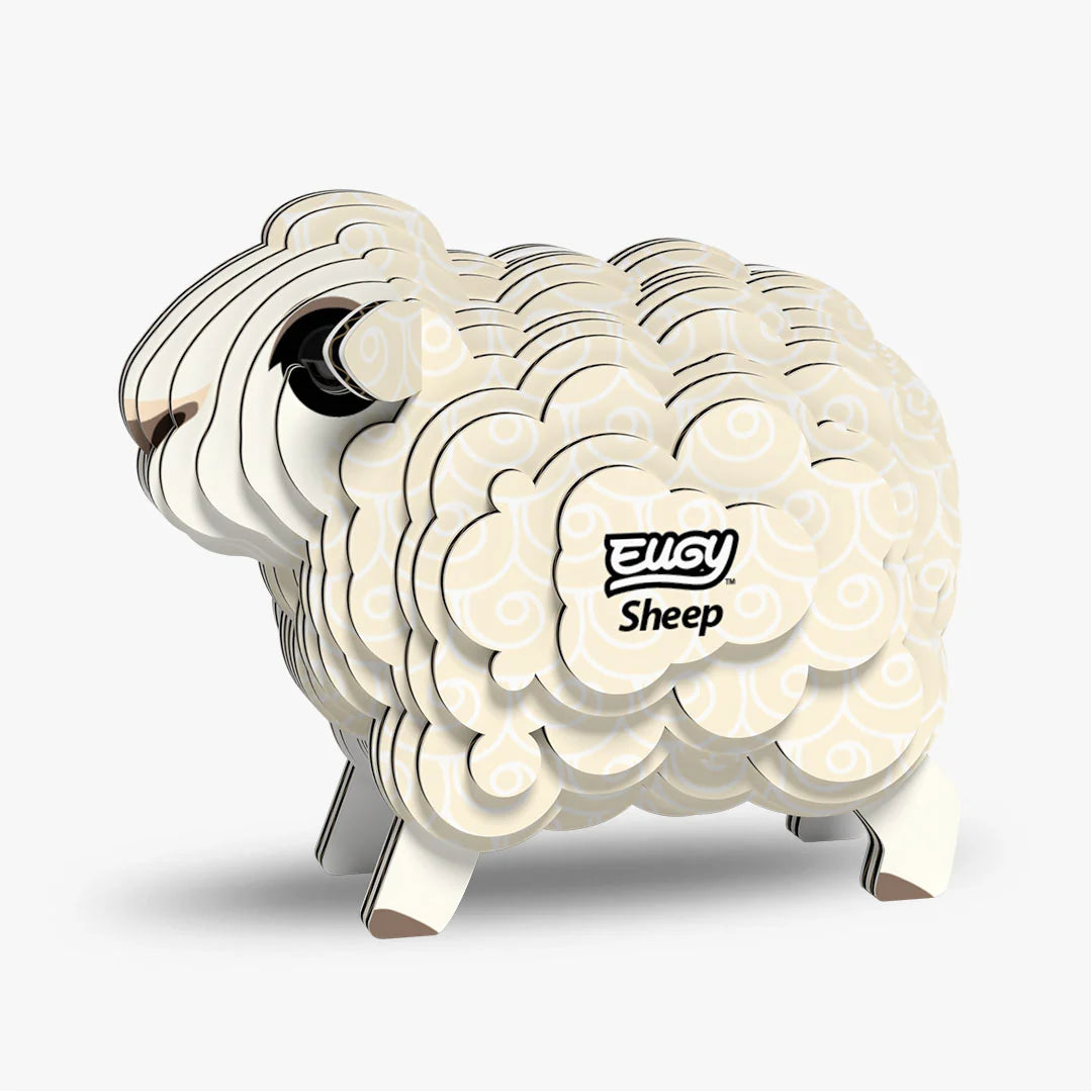 Eugy 3D Cardboard Model Kit - Sheep