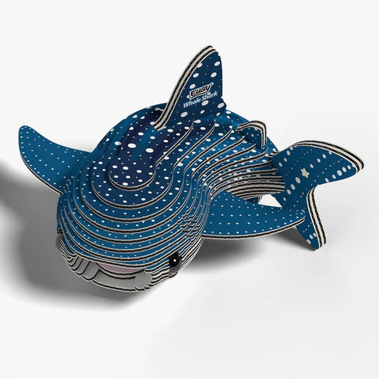 Eugy 3D Cardboard Model Kit - Whale Shark