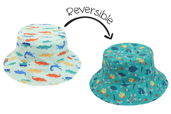 Flapjack Kids Baby Reversible Bucket Sun Hat