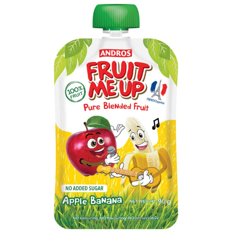 Fruit Me Up Pure Blended Fruit - Apple Banana