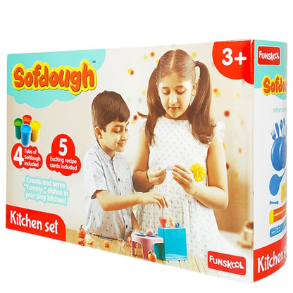 Funskool Sofdough Kitchen Set