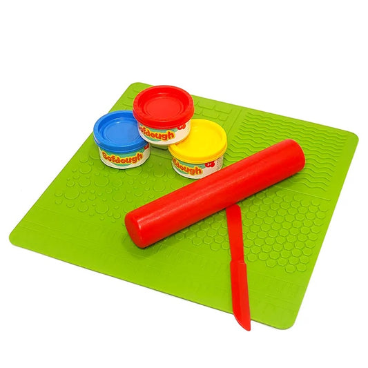 Funskool Sofdough Fun Mat and Doh