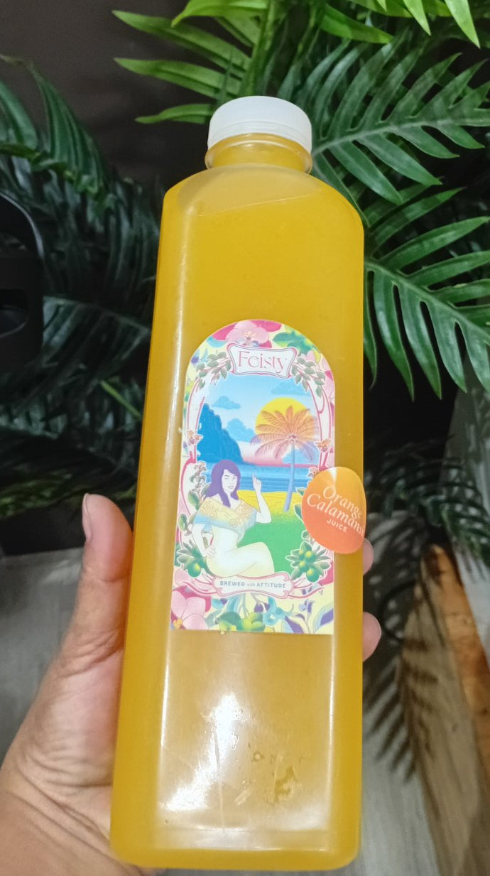 Feisty Orange Calamansi Juice