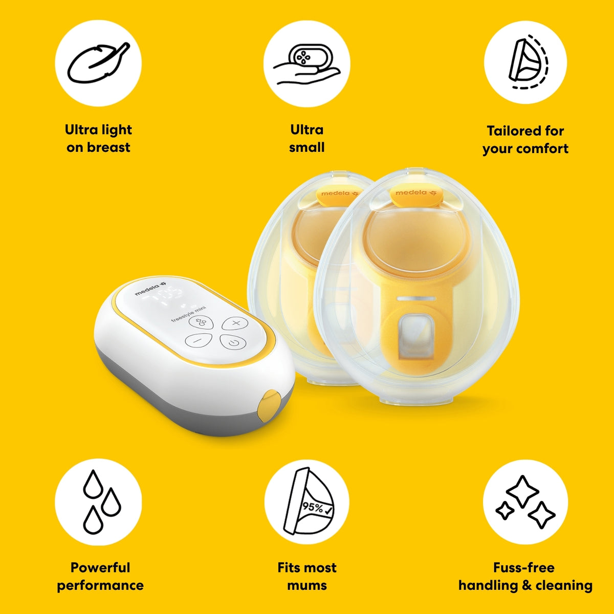 Medela Freestyle Mini Hands-Free Double Electric Breast Pump