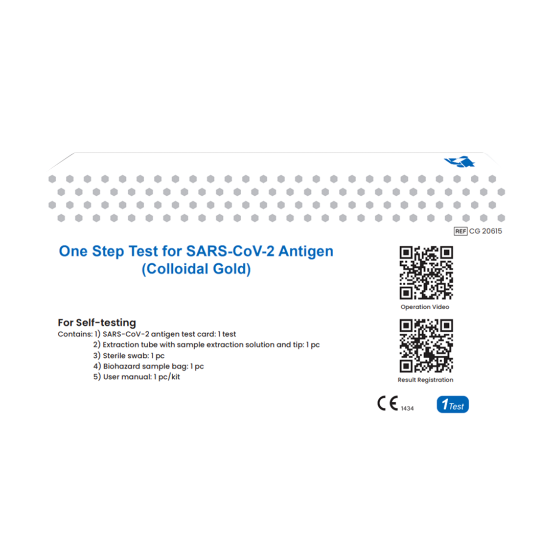 Gentein One Step Test for SARS-CoV-2 Antigen (Colloidal Gold)