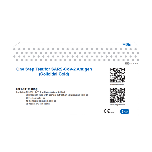 Gentein One Step Test for SARS-CoV-2 Antigen (Colloidal Gold)