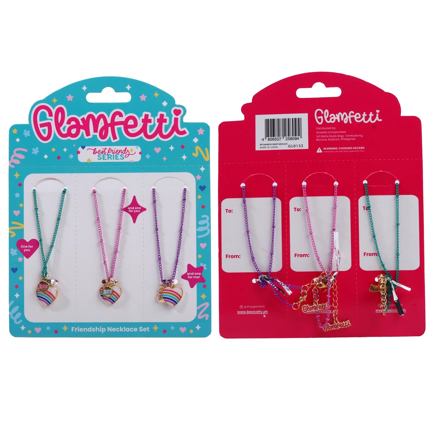 Glamfetti Best Friend Series Jewelry Collection