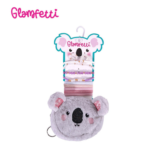 Glamfetti Koala Coin Purse Accessories Set