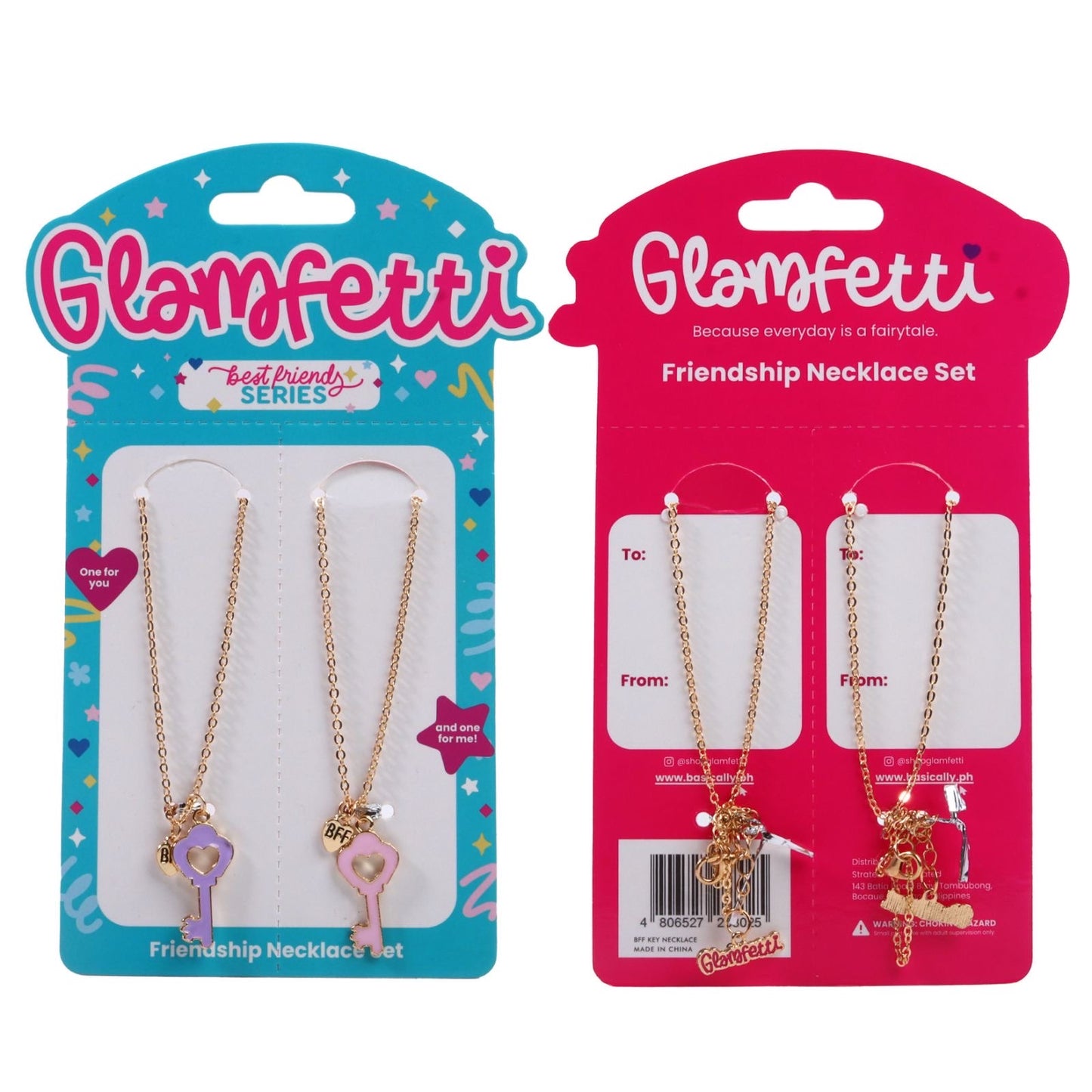 Glamfetti Best Friend Series Jewelry Collection