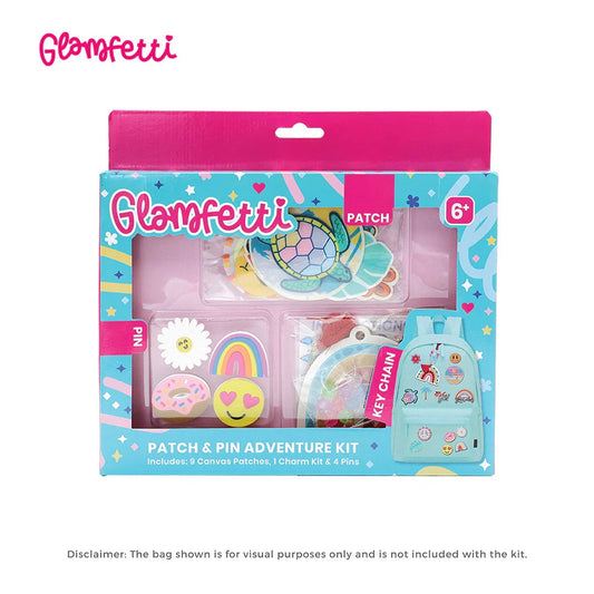 Glamfetti Patch and Pin Adventure Kit