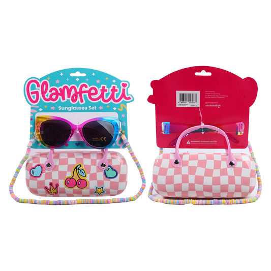 Glamfetti Sunglasses and Carrying Case