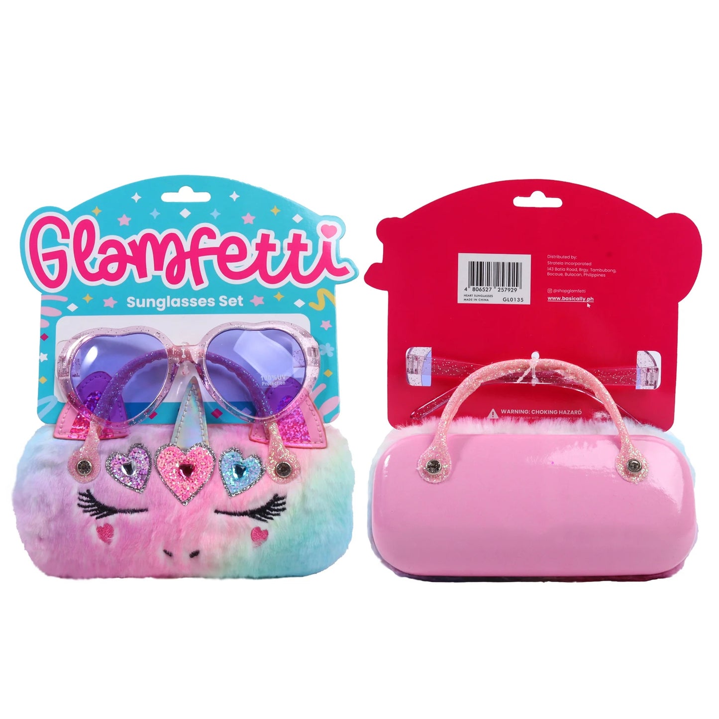 Glamfetti Sunglasses and Carrying Case