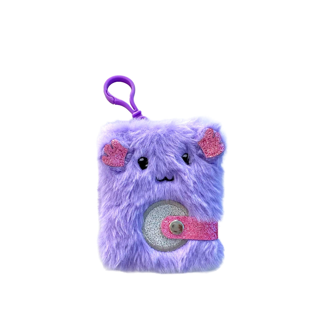 Glamfetti Critter Pals Notebook Keychain