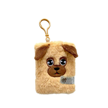 Glamfetti Critter Pals Notebook Keychain