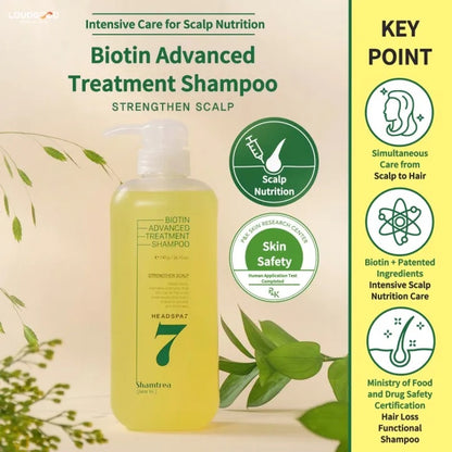 HeadSpa7 Biotin Advanced Treatment Shampoo