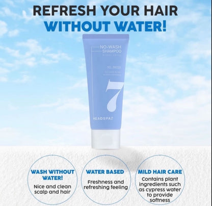 HeadSpa7 No-Wash Shampoo (100ml)