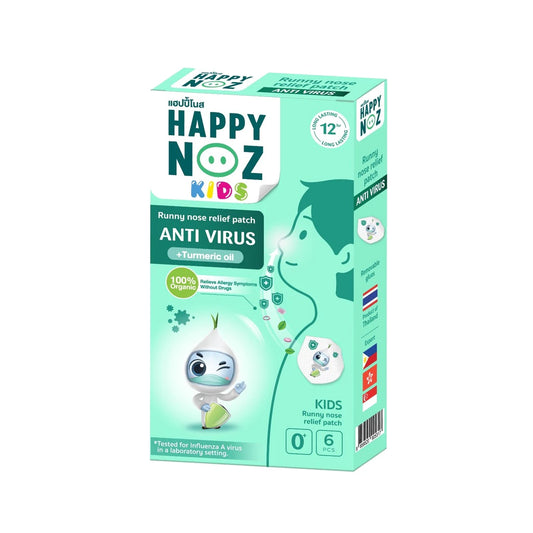 Happy Noz Organic Onion Stickers - Green Formula