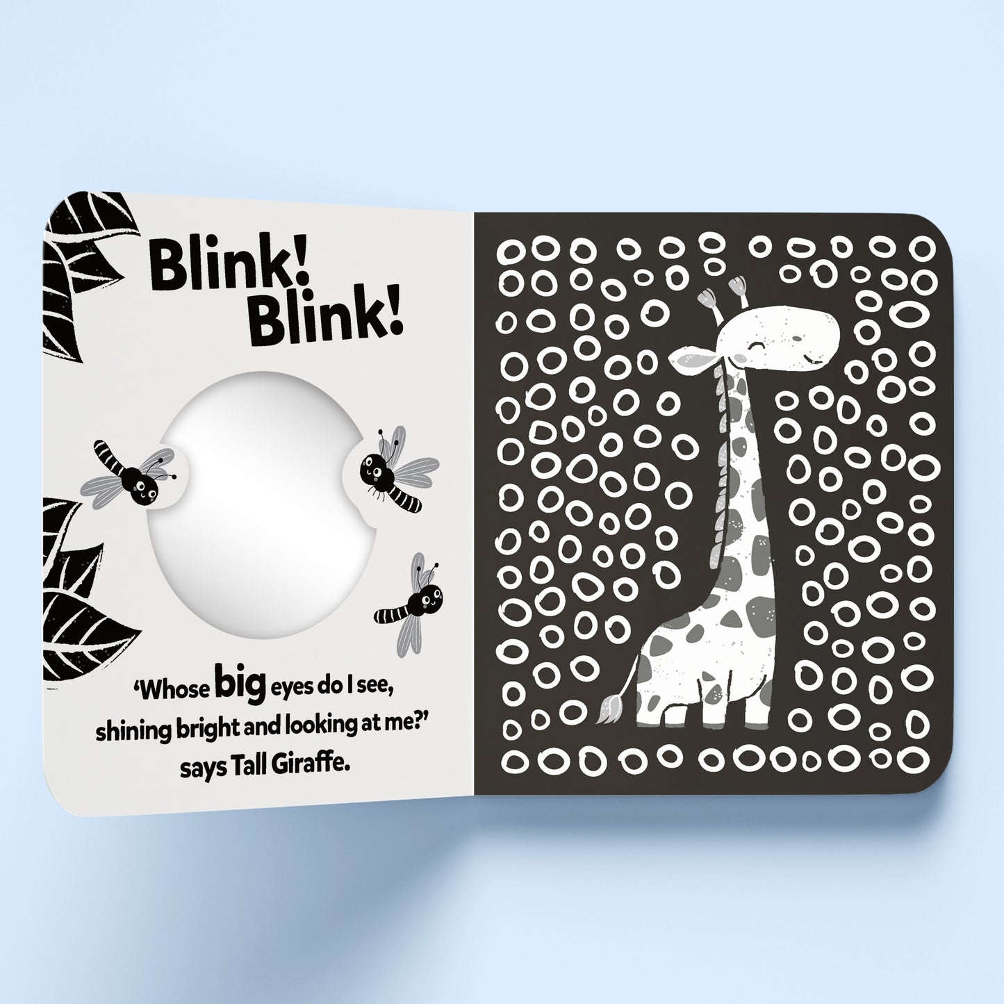 Hinkler High Contrast Hello Baby! Mirror Board Book